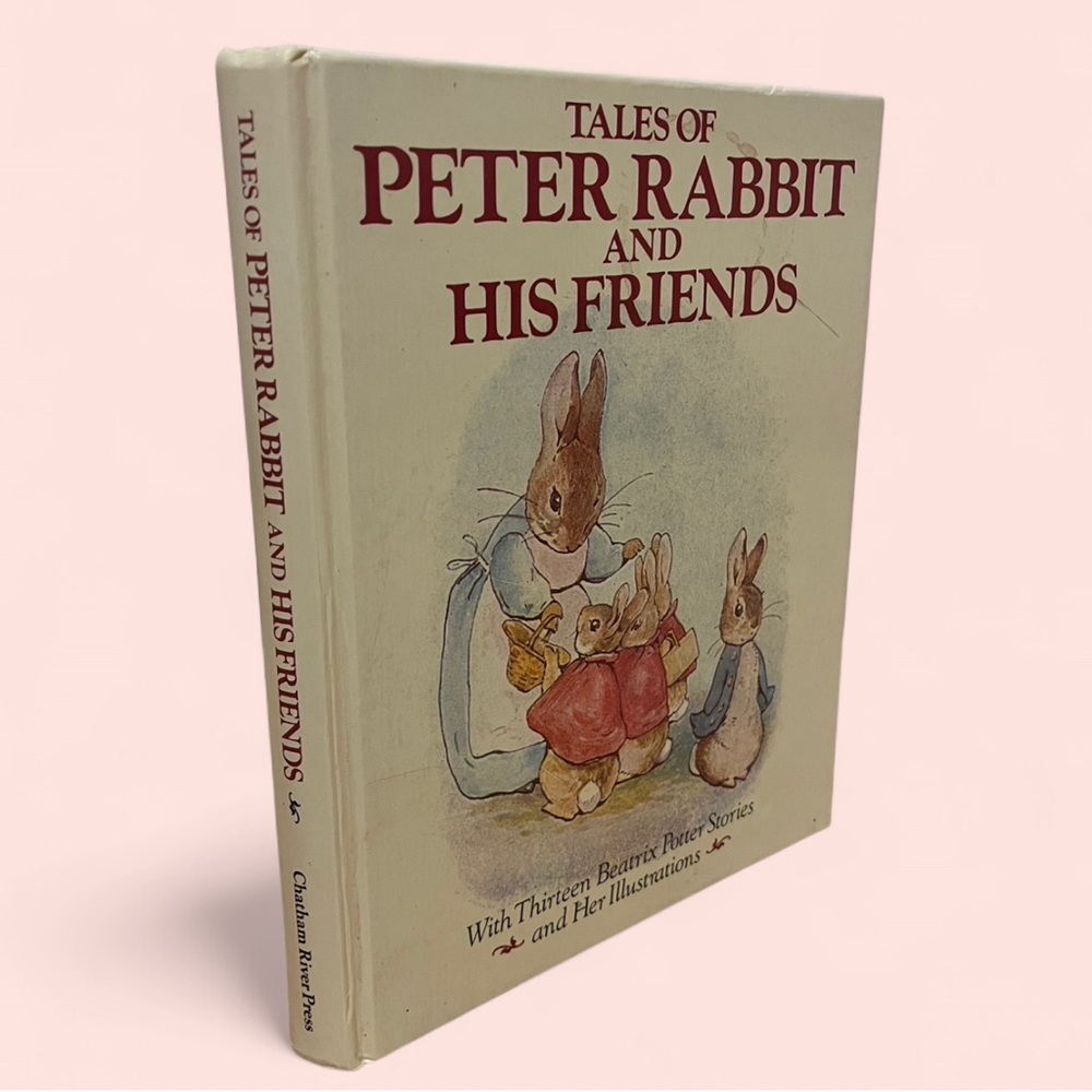 1984 Vintage Classic Children’s Fiction Novel Peter Rabbit and His Friends